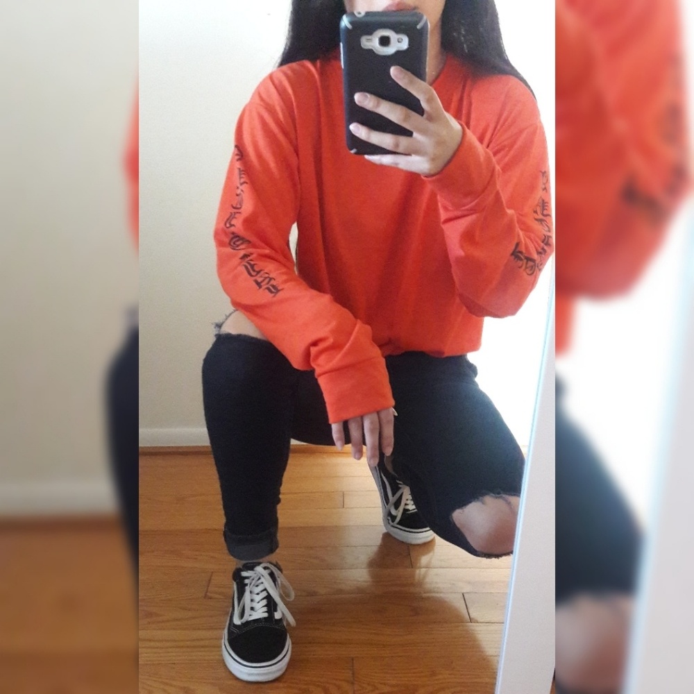 "Antisocial" Long Sleeve tee.